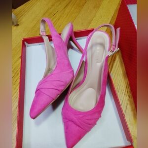 Kelly & Katie Pink Slingback Heels